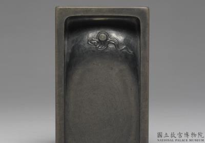 图片[2]-(Attributed) Inkstone with astrological theme and engraved with poem by Su Shi, Northern  Song dynasty (960-1127)-China Archive